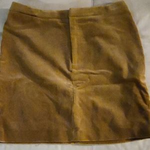 Brown Corduroy skirt